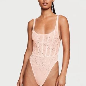 Victoria’s Secret Rhinestone Bodysuit